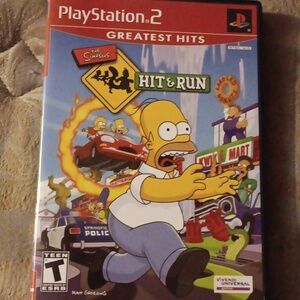 Simpsons hit and run PS2
